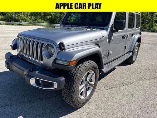 Billet Silver Metallic Clearcoat 2018 Jeep Wrangler Unlimited Sahara