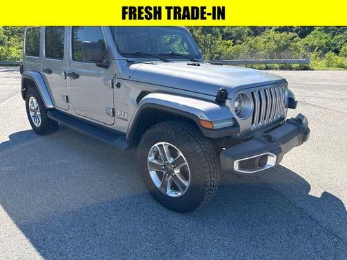 Billet Silver Metallic Clearcoat 2018 Jeep Wrangler Unlimited Sahara