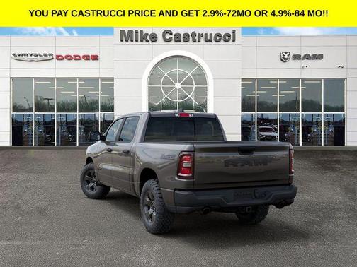 Granite Crystal Metallic Clearcoat 2026 RAM 1500 Warlock Crew Cab 4x4 5'7' Box
