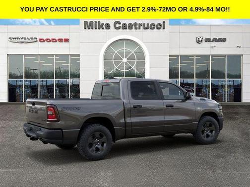 Granite Crystal Metallic Clearcoat 2026 RAM 1500 Warlock Crew Cab 4x4 5'7' Box