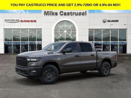 Granite Crystal Metallic Clearcoat 2026 RAM 1500 Warlock Crew Cab 4x4 5'7' Box