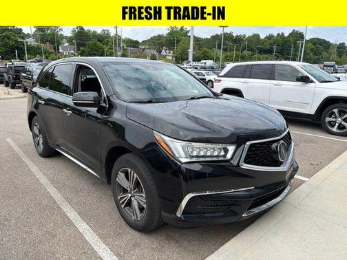 Crystal Black Pearl 2018 Acura MDX 3.5L