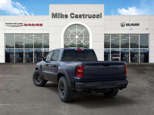 Forged Blue Metallic 2026 RAM 1500 RHO Crew Cab 4x4 5'7' Box