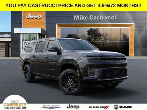 High Gloss Black 2026 Jeep Grand Wagoneer L Limited Reserve 4x4