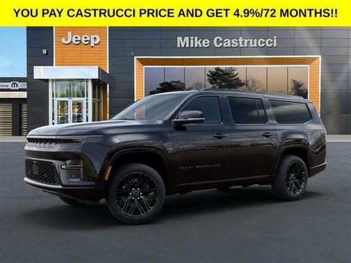 High Gloss Black 2026 Jeep Grand Wagoneer L Limited Reserve 4x4