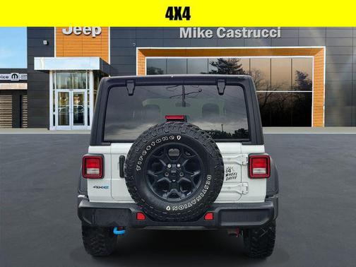 Bright White Clearcoat 2023 Jeep Wrangler 4xe Base