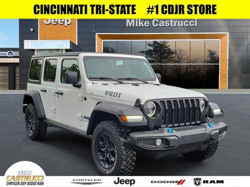 Bright White Clearcoat 2023 Jeep Wrangler 4xe Base
