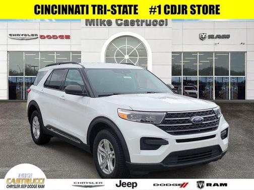 Oxford White 2021 Ford Explorer XLT
