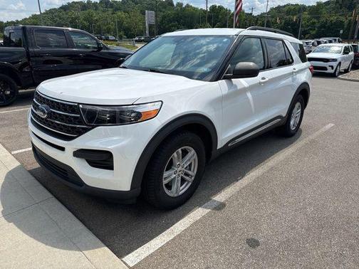 Oxford White 2021 Ford Explorer XLT