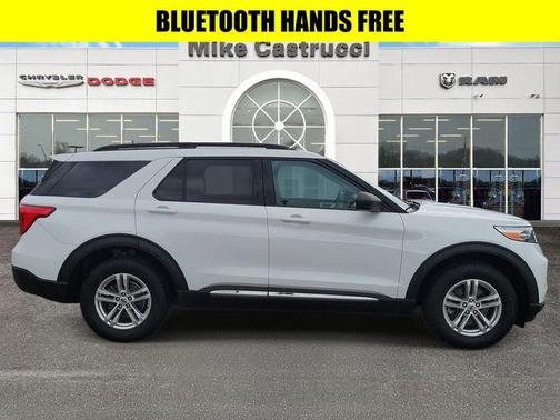 Oxford White 2021 Ford Explorer XLT
