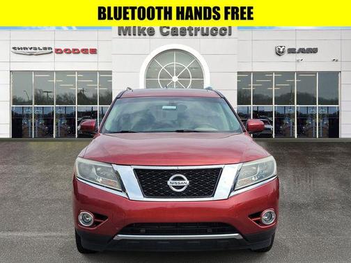 Cayenne Red 2015 Nissan Pathfinder Platinum
