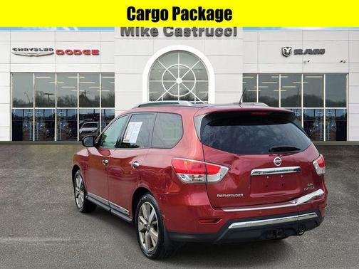 Cayenne Red 2015 Nissan Pathfinder Platinum