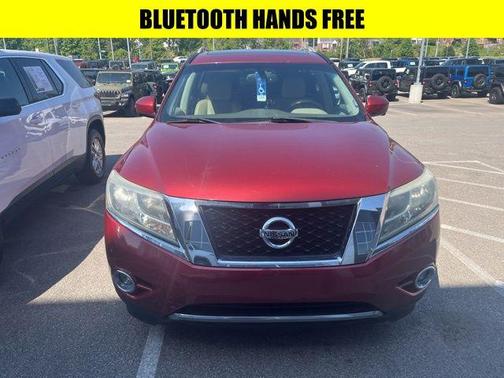 Cayenne Red 2015 Nissan Pathfinder Platinum