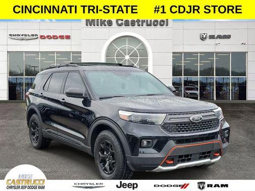 Agate Black Metallic 2023 Ford Explorer Timberline