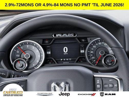 2026 RAM 1500 Warlock Crew Cab 4x4 5'7' Box