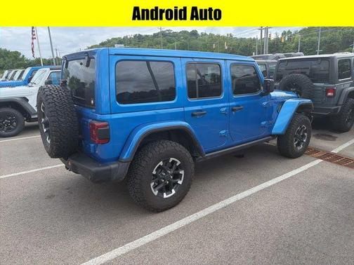 Hydro Blue Pearl Coat 2024 Jeep Wrangler Rubicon