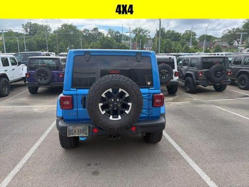 Hydro Blue Pearl Coat 2024 Jeep Wrangler Rubicon