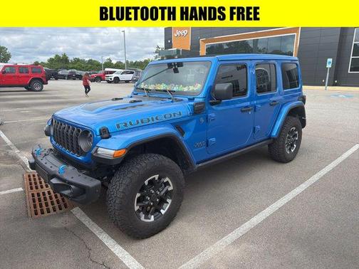 Hydro Blue Pearl Coat 2024 Jeep Wrangler Rubicon