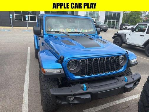 Hydro Blue Pearl Coat 2024 Jeep Wrangler Rubicon
