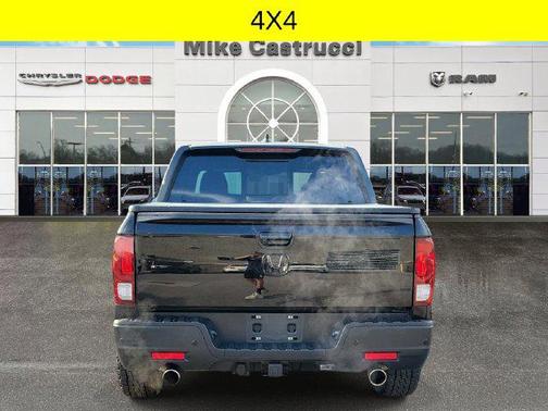 Gray 2021 Honda Ridgeline Black