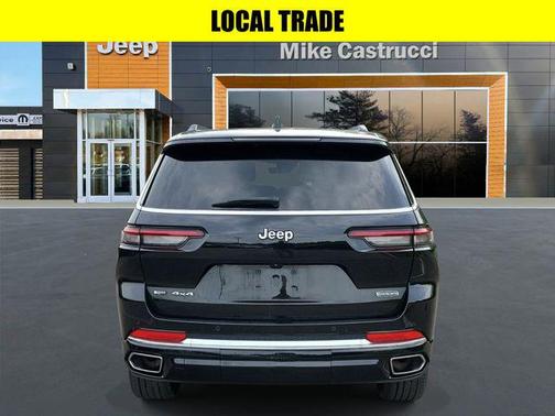 Diamond Black Crystal Pearlcoat 2023 Jeep Grand Cherokee L Overland
