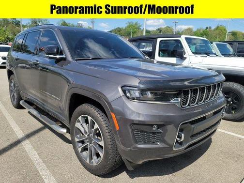 Baltic Gray Metallic Clearcoat 2021 Jeep Grand Cherokee L Overland
