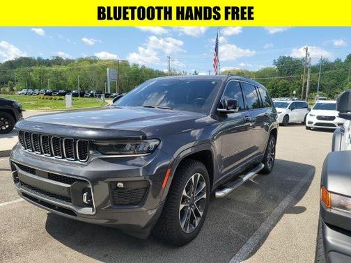 Baltic Gray Metallic Clearcoat 2021 Jeep Grand Cherokee L Overland