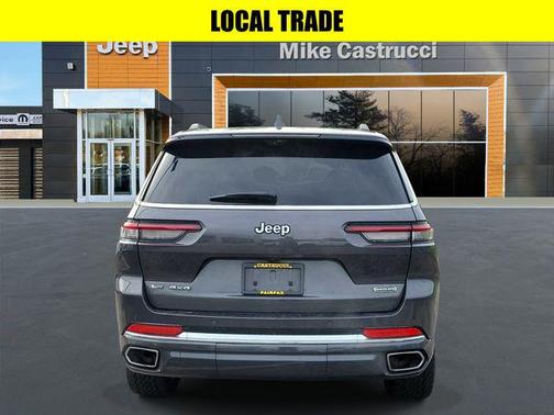 Baltic Gray Metallic Clearcoat 2021 Jeep Grand Cherokee L Overland