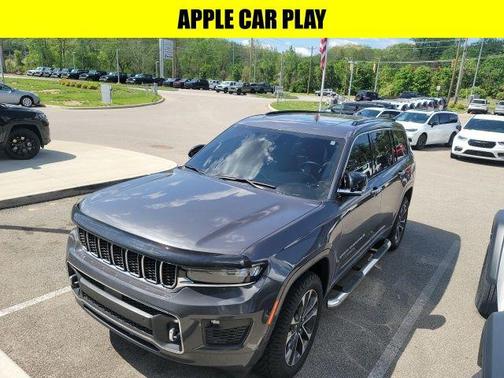 Baltic Gray Metallic Clearcoat 2021 Jeep Grand Cherokee L Overland