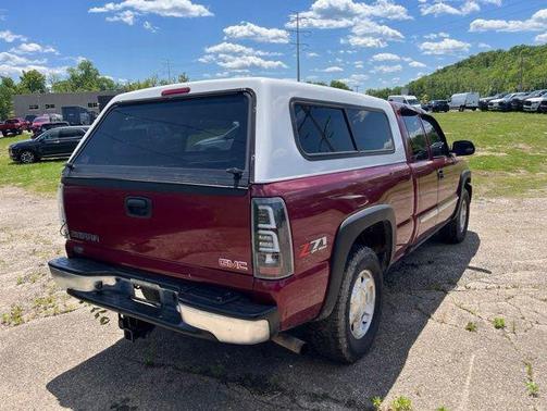 Sport Red Metallic 2004 GMC Sierra 1500 SLE Extended Cab