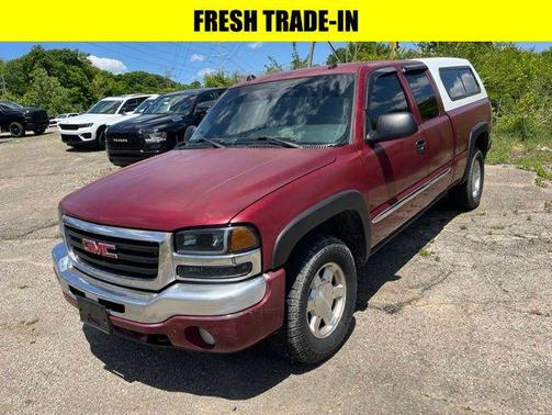 Sport Red Metallic 2004 GMC Sierra 1500 SLE Extended Cab