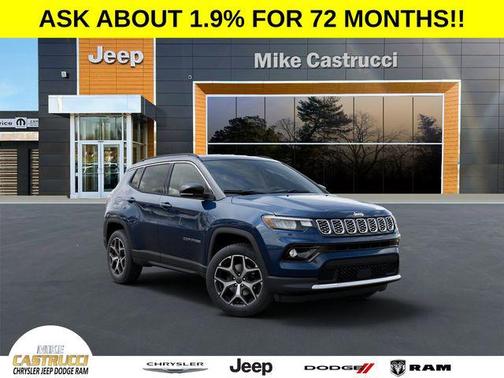 Fathom Blue Pearl Coat 2026 Jeep Compass Limited