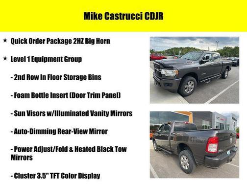 2021 RAM 2500 Big Horn Crew Cab 4x4 6'4' Box