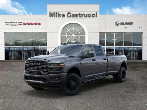 Ceramic Gray Clearcoat 2026 RAM 3500 Tradesman Crew Cab 4x4 8' Box