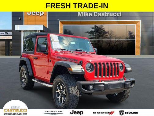 Firecracker Red Clearcoat 2021 Jeep Wrangler Rubicon