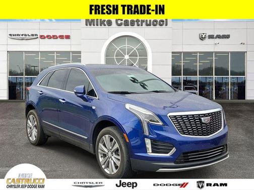 Opulent Blue Metallic 2024 Cadillac XT5 Premium Luxury