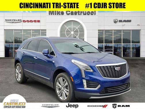 Opulent Blue Metallic 2024 Cadillac XT5 Premium Luxury
