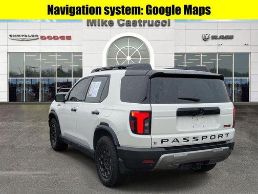 Platinum White Pearl 2026 Honda Passport AWD TrailSport Elite Blackout