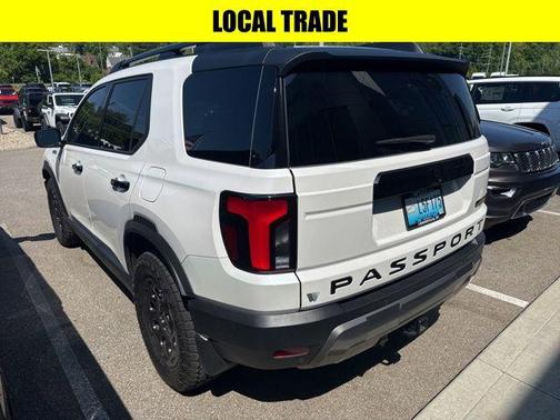 Platinum White Pearl 2026 Honda Passport AWD TrailSport Elite Blackout