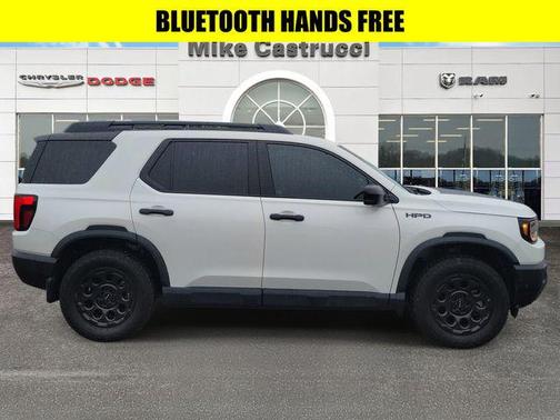 Platinum White Pearl 2026 Honda Passport AWD TrailSport Elite Blackout