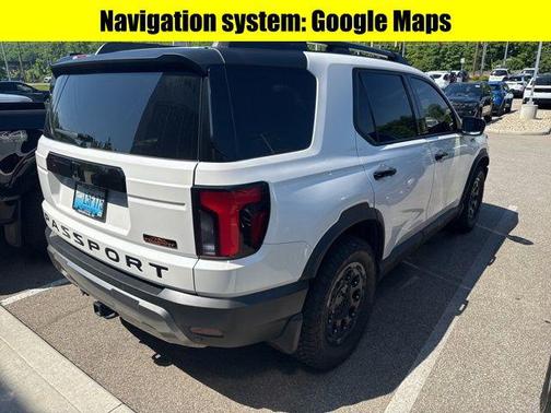 Platinum White Pearl 2026 Honda Passport AWD TrailSport Elite Blackout