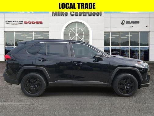 Midnight Black Metallic 2019 Toyota RAV4 LE