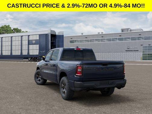 Forged Blue Metallic 2026 RAM 1500 Warlock Crew Cab 4x4 5'7' Box