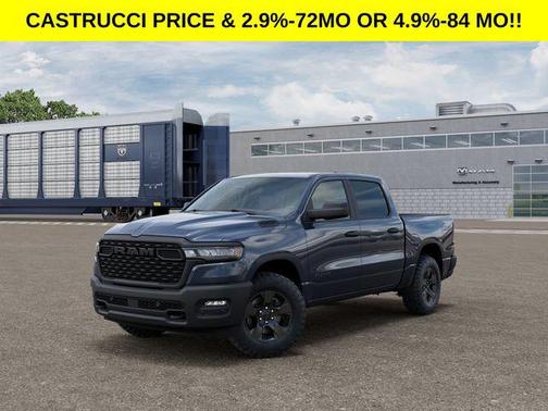 Forged Blue Metallic 2026 RAM 1500 Warlock Crew Cab 4x4 5'7' Box