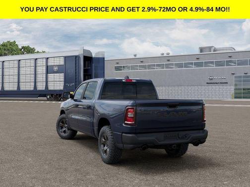 Forged Blue Metallic 2026 RAM 1500 Warlock Crew Cab 4x4 5'7' Box