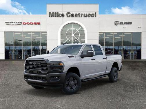 Bright White Clearcoat 2026 RAM 2500 Tradesman Crew Cab 4x4 6'4' Box