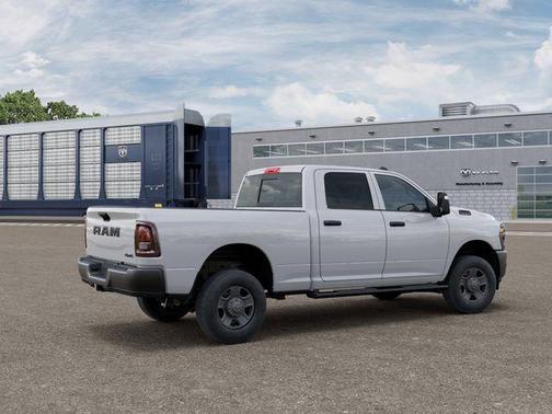 Bright White Clearcoat 2026 RAM 2500 Tradesman Crew Cab 4x4 6'4' Box