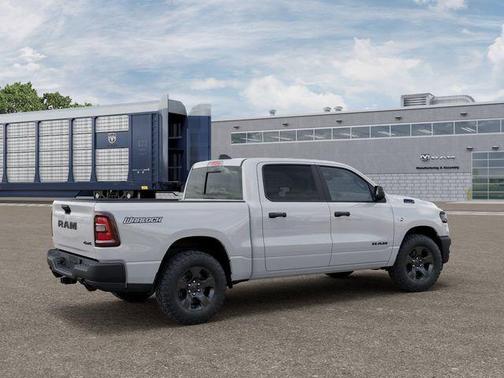 Bright White Clearcoat 2026 RAM 1500 Warlock Crew Cab 4x4 5'7' Box