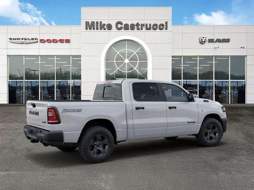 Bright White Clearcoat 2026 RAM 1500 Warlock Crew Cab 4x4 5'7' Box