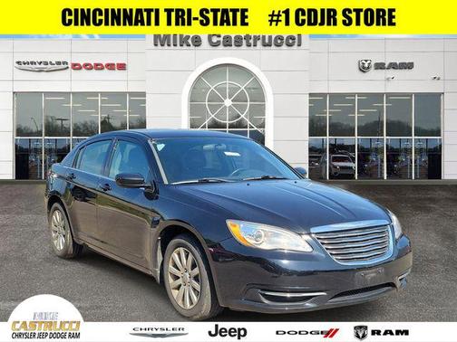 Black Clearcoat 2013 Chrysler 200 Touring